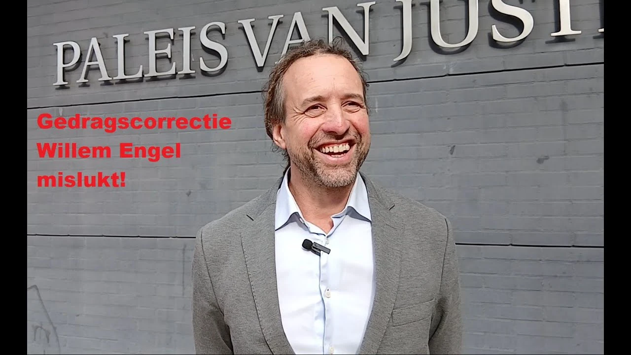 Anonieme bijdragen - Justitie verspilt miljoenen om Willem Engel te corrigeren