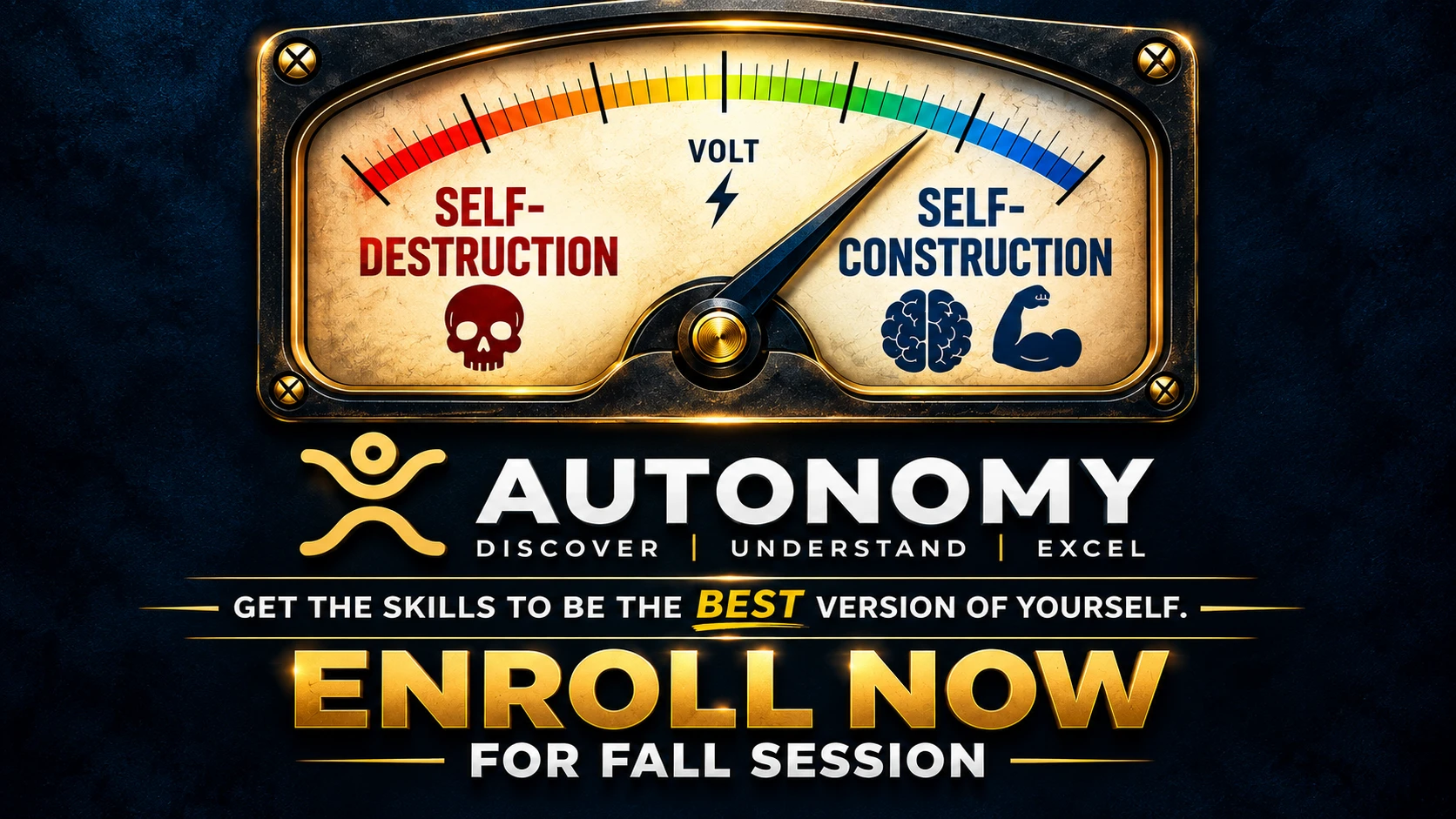 Self-Destruction vs. Self-Construction: Which Way Is Your Needle Pointing? | AUTONOMY