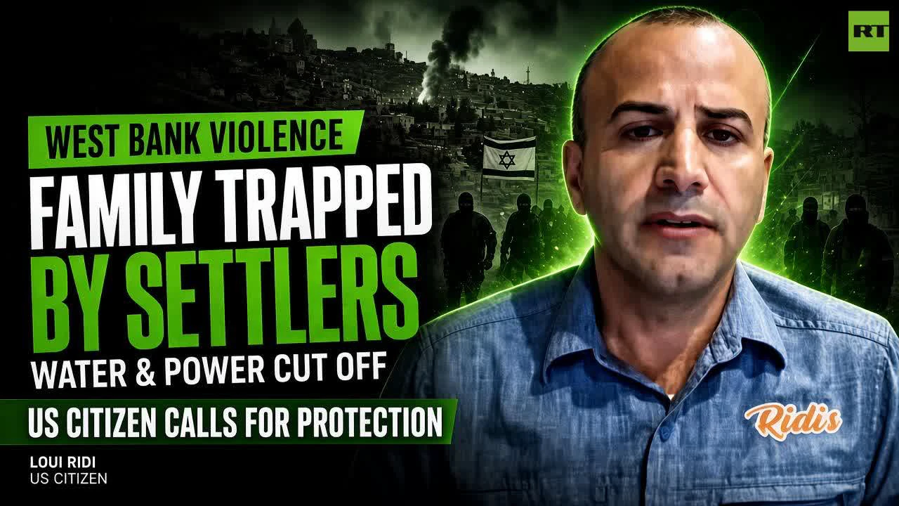 'I truly fear for our lives' — US citizen on settler siege in West Bank episode artwork