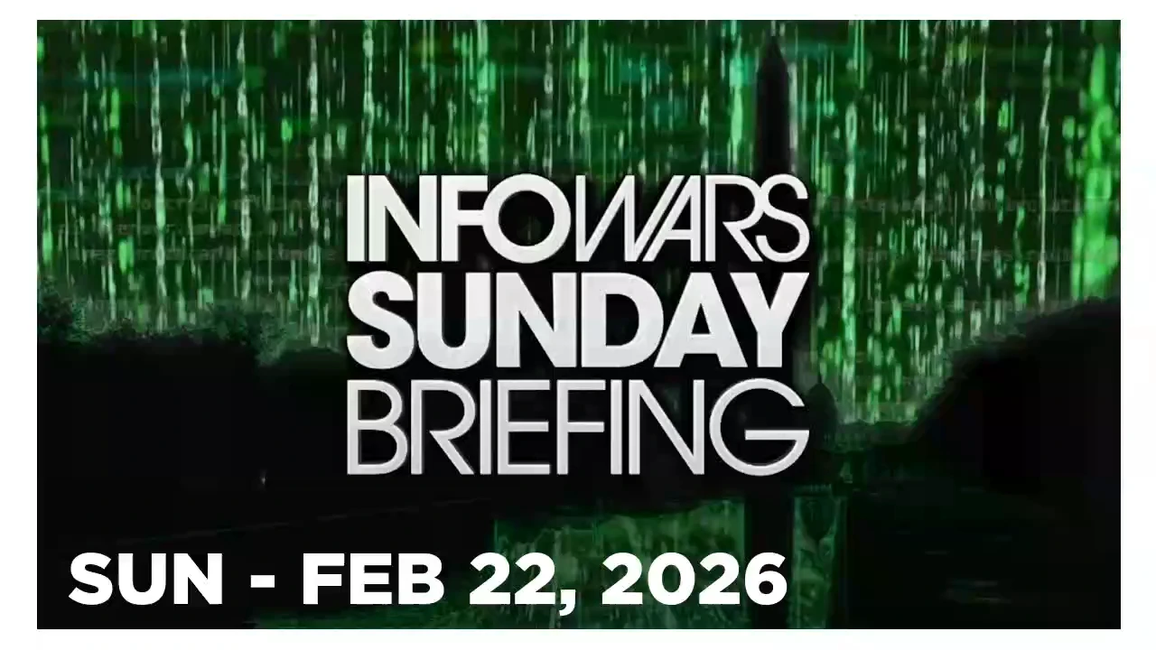 NICK SORTOR • INFOWARS SUNDAY BREIFING 2/22/26 • Mar-A-Lago Gunman, Trump Tariffs And More!