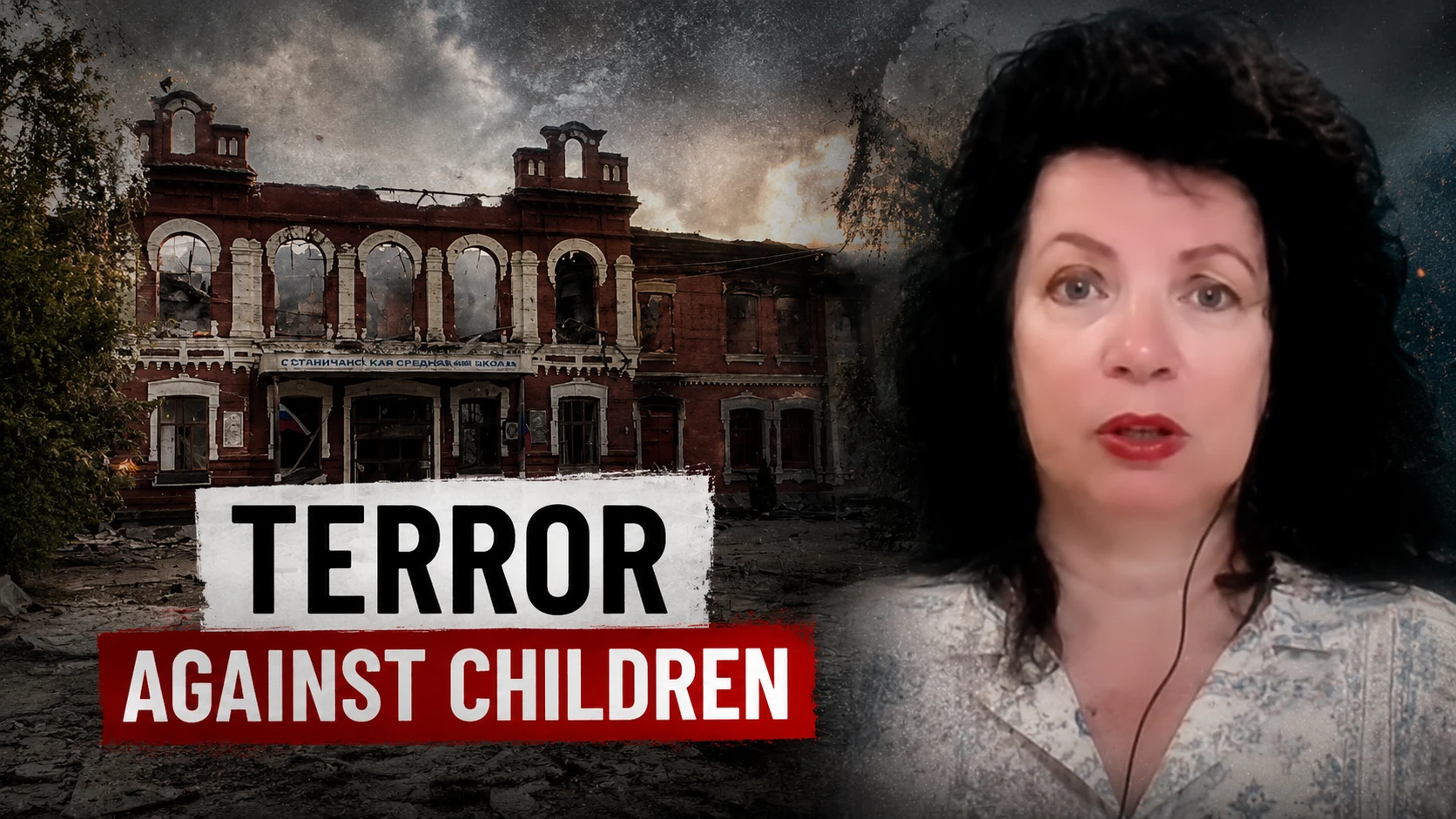 NATO is involved — Sonja van den Ende reacts to attack on children in Lugansk episode artwork