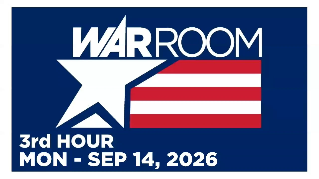 WAR ROOM LIVE [3 of 3] Monday 9/14/26 • HARRISON SMITH - News, Reports & Analysis • Alex Jones Network