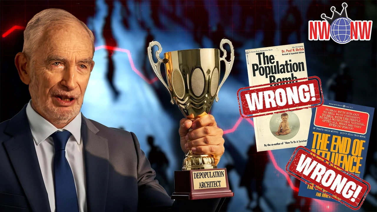 Ehrlich Contributes to the Depopulation Agenda - New World Next Week