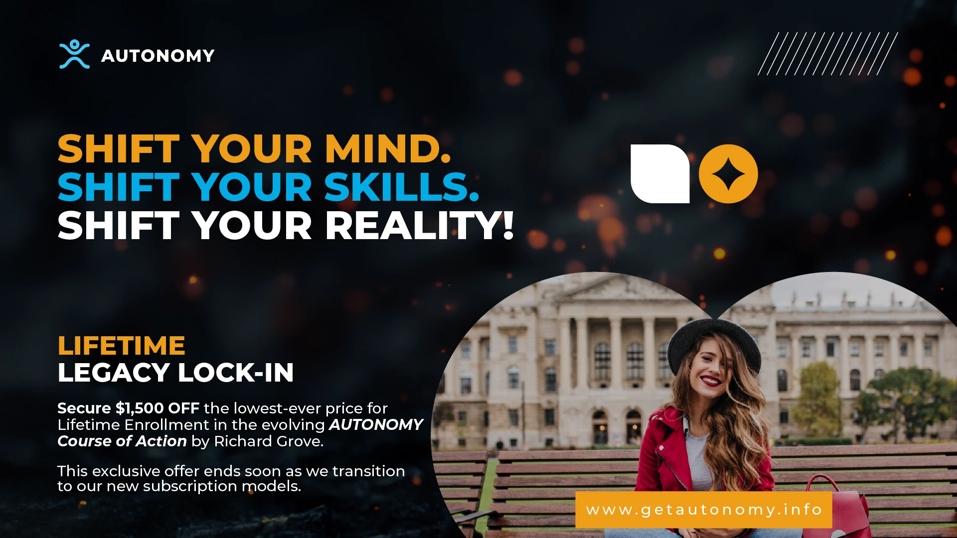 Shift Your Reality! (Lifetime Legacy Lock-In: $1,500 OFF)