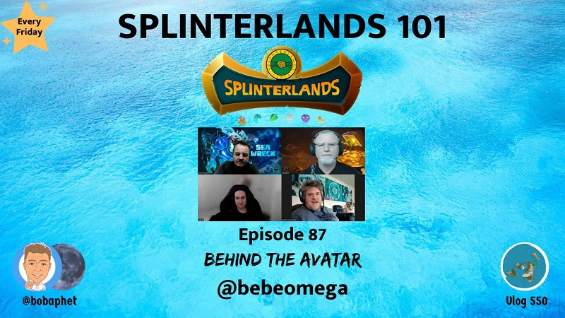 Splinterlands 101 - Ep 87: Behind The Avatar @bebeomega episode artwork