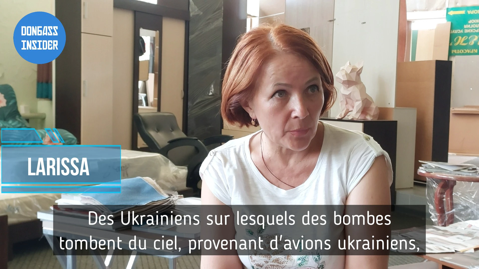 Interview de Larissa 1/3 (attention images choquantes) – La vie à Kharkov avant et après le Maïdan et le début de la guerre dans le Donbass