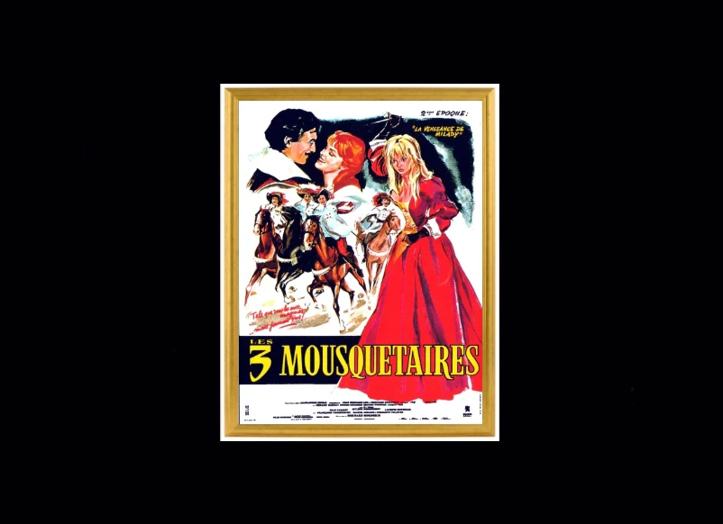 Les Trois Mousquetaires.(Epoque 2.La Vengeance De Milady).1961