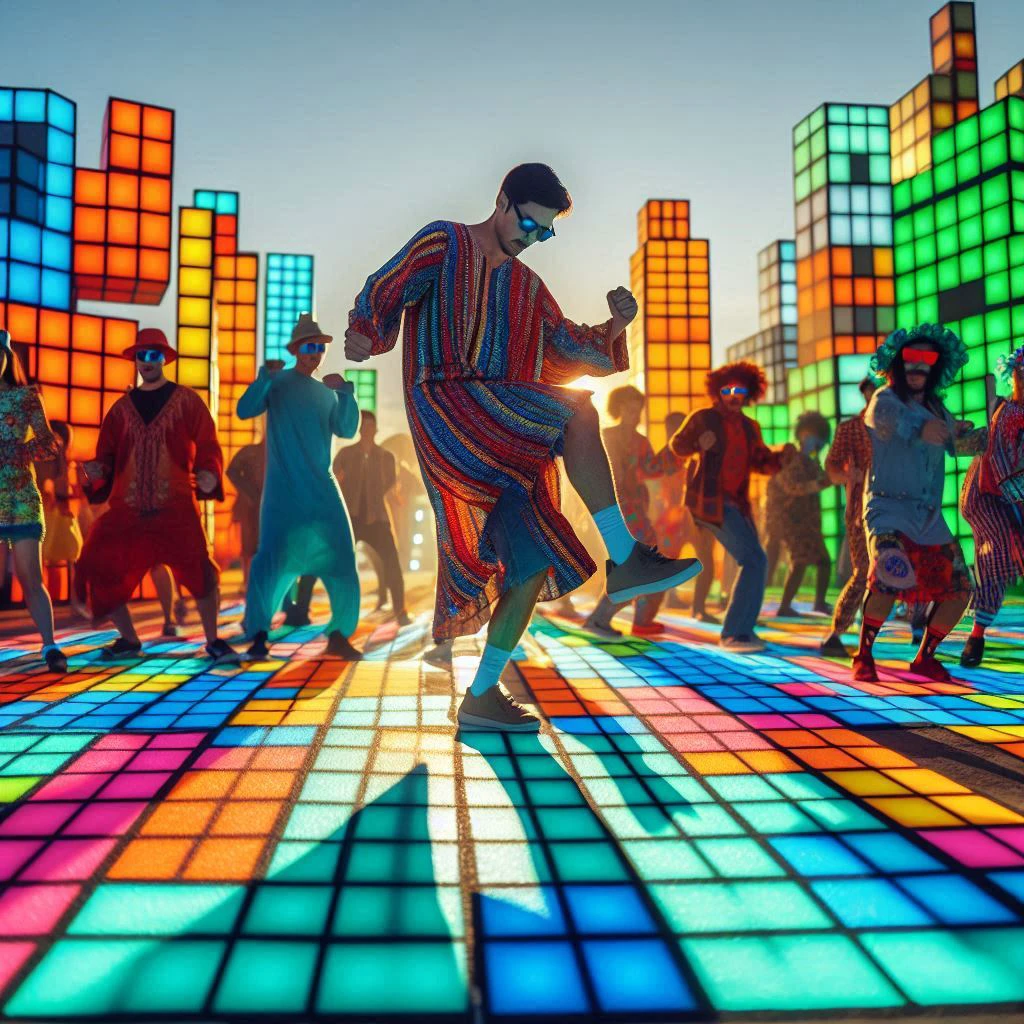 La sagra del Tetris - Music by Suno AI - Version 1