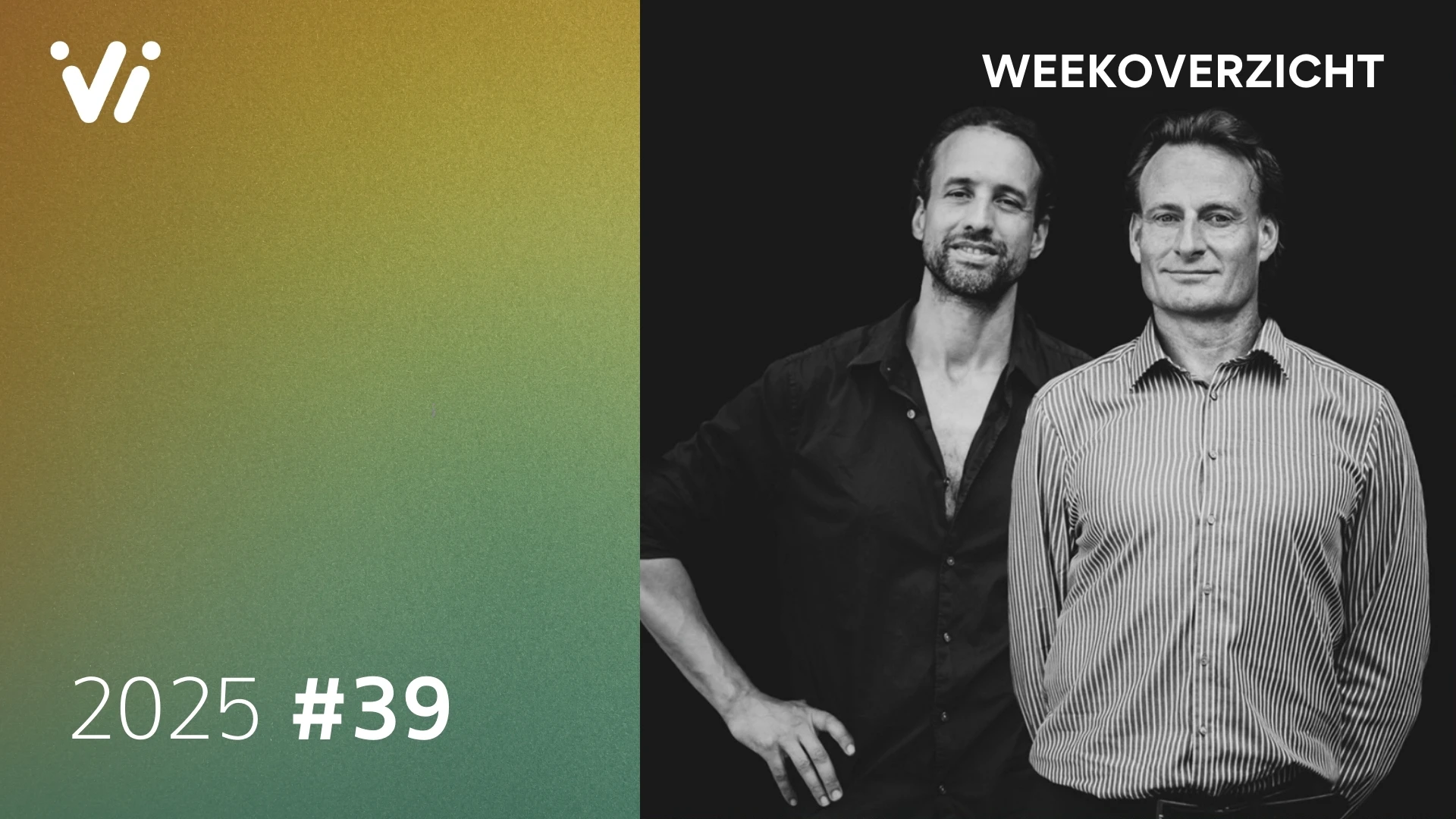 Weekoverzicht met Jeroen en Willem - Week 39