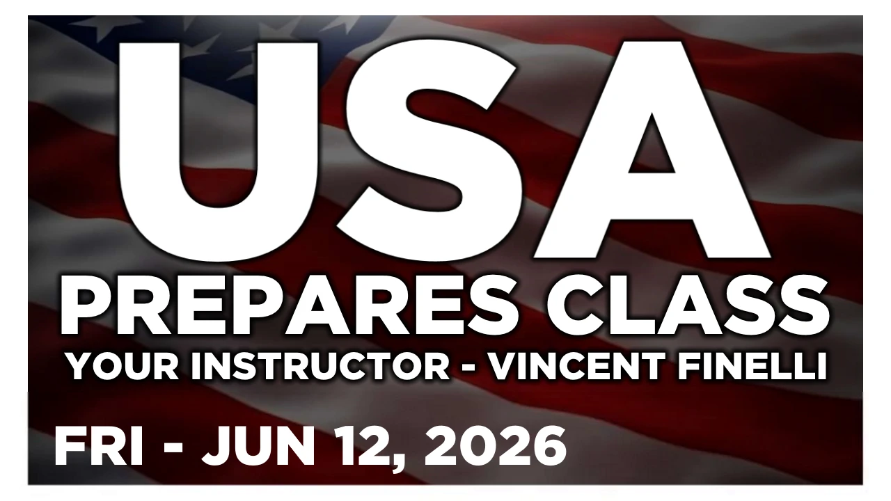 USA PREPARES CLASS [PODCAST] Friday 6/12/26 - GREG LESHER - MARS AND THE MOON - WE CAN'T LIVE THERE