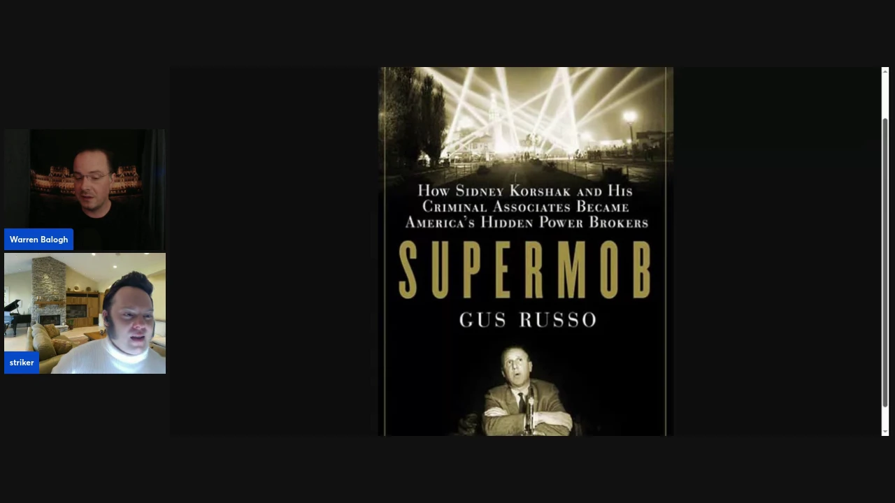 WarStrike Episode 122: How Jews Build Ethnic Power - Gus Russo's "Supermob"