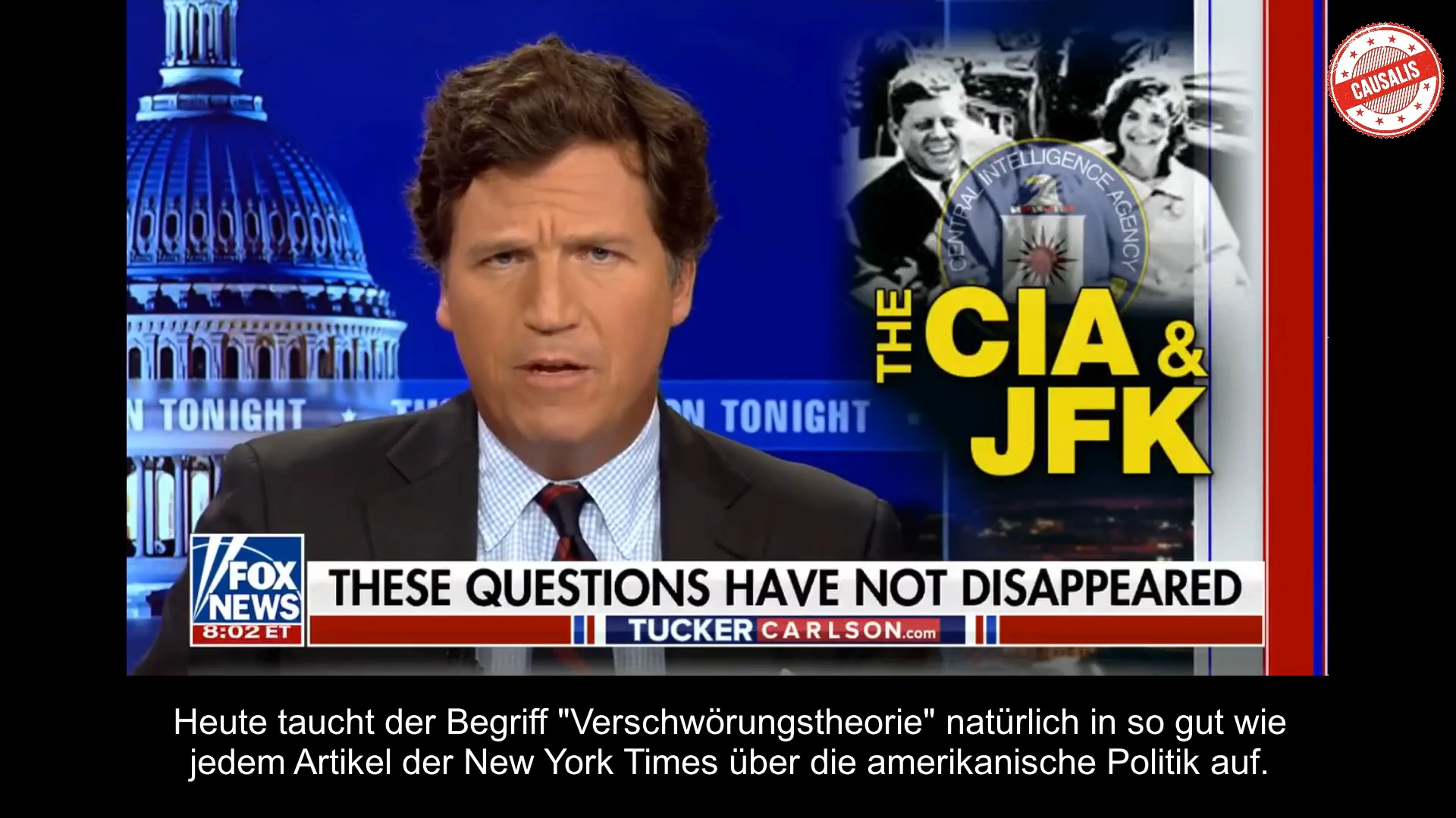 Tucker Carlson: Laut Informant war die CIA an der Ermordung von JFK beteiligt