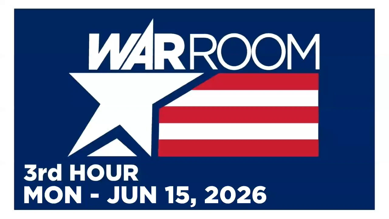 WAR ROOM LIVE [3 of 3] Monday 6/15/26 • ROB DEW - News, Calls & Reports • Alex Jones Network