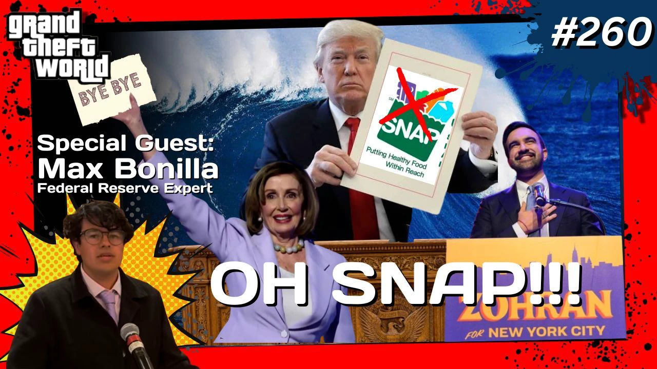 Grand Theft World Podcast 260 | Oh Snap!!! w/ guest Max Bonilla