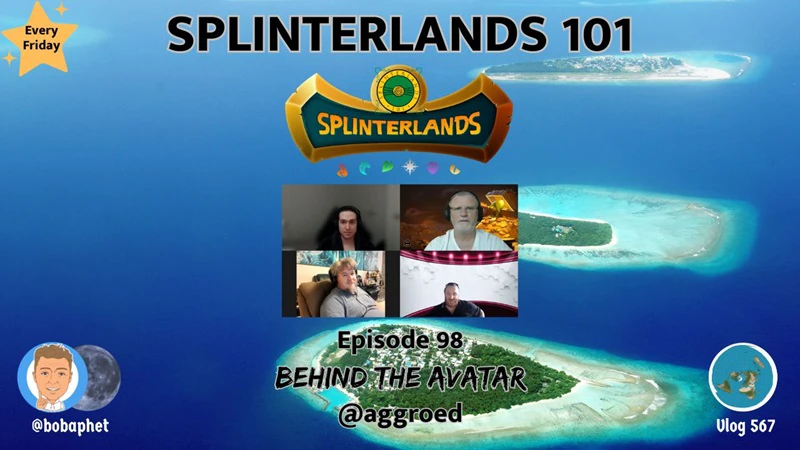 Splinterlands 101 - Ep 98: Behind The Avatar @aggroed episode artwork