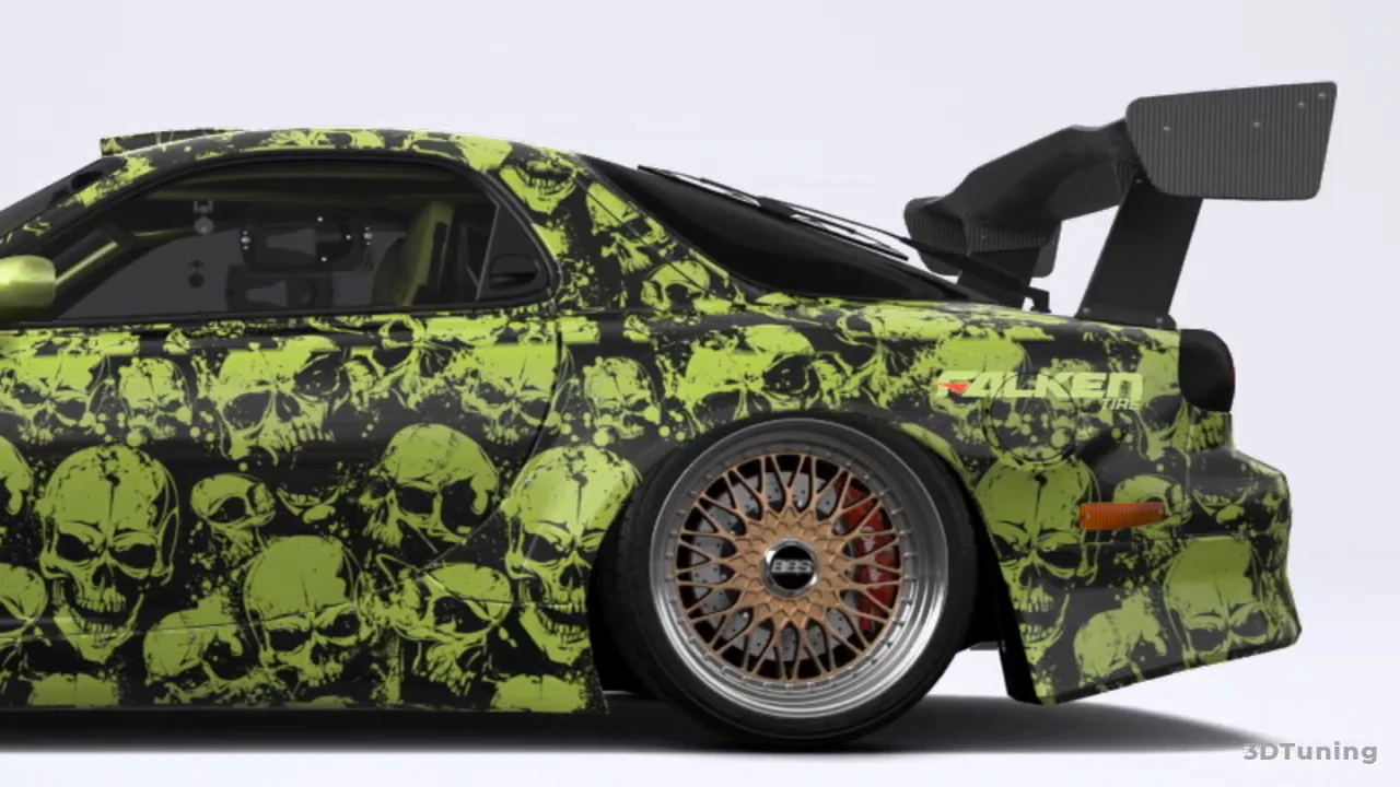 2023-1-19 SKUULED OUT MAZDA RX-7 ROCKET BUNNY FORMULA DRIFT KIT