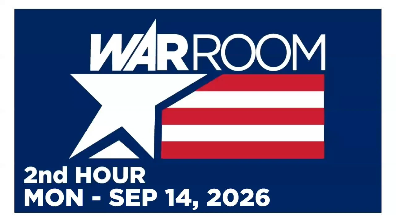 WAR ROOM LIVE [2 of 3] Monday 9/14/26 • HARRISON SMITH - News, Reports & Analysis • Alex Jones Network